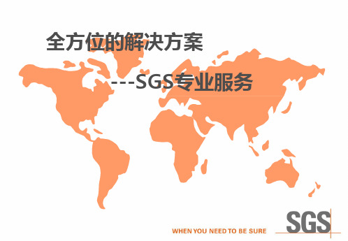 SGS介绍(new) PPT课件