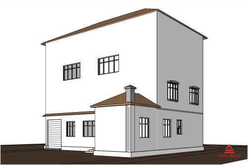17x10 两层自建房屋设计图平面图二层运动场馆