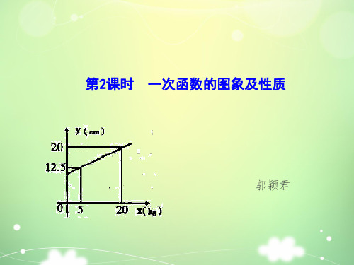 一次函数的图象及性质2
