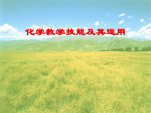 化学教学技能