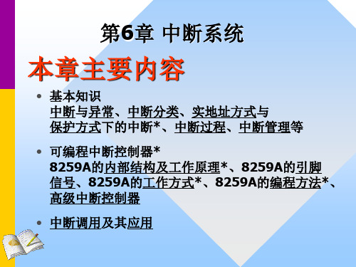 微机原理第6章  中断系统.ppt