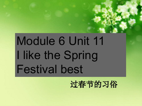 广州教科版六年级上册英语Module6课件PPT (2)