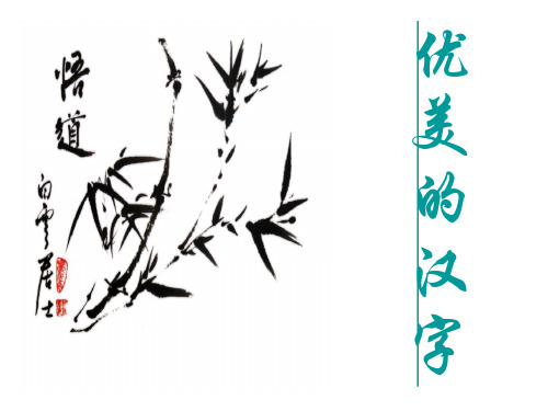 优质课一等奖高中语文必修一《优美的汉字 》(3)