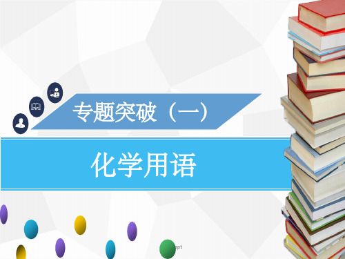 201X年秋九年级化学上册 第四单元 自然界的水 专题突破(一)化学用语  新人教版