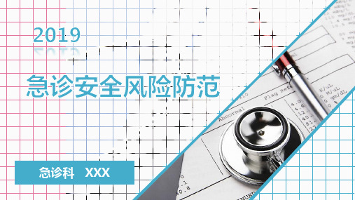 急诊安全风险防范 ppt课件