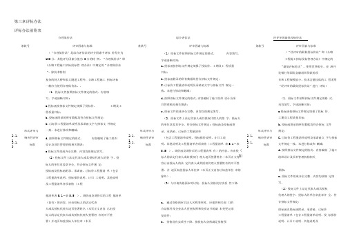 公路工程标准施工招标文件评标办法
