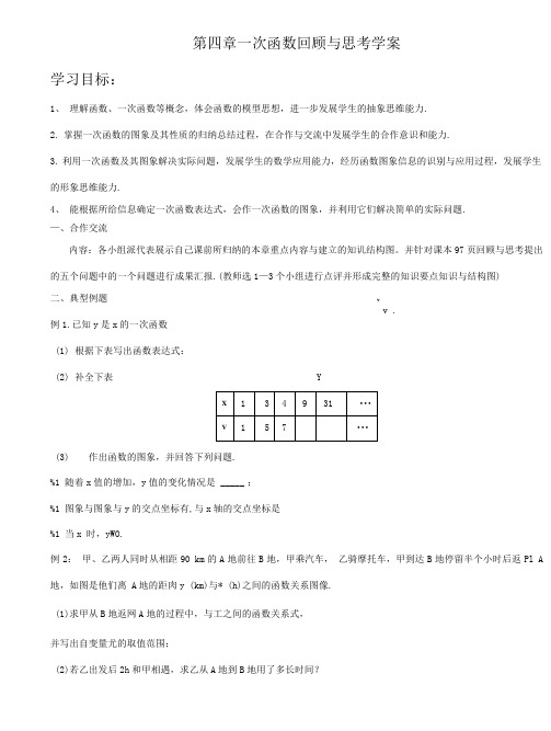 一次函数回顾与思考学案.doc