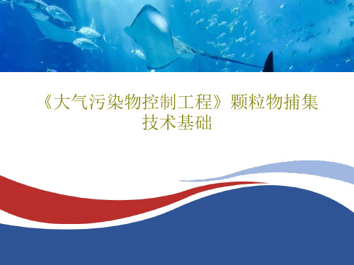 《大气污染物控制工程》颗粒物捕集技术基础106页PPT
