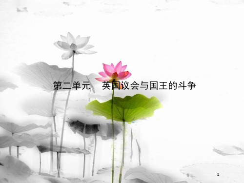 高中历史 第二单元 英国议会与国王的斗争 2.1 英国议会与王权矛盾的激化课件 新人教版选修2