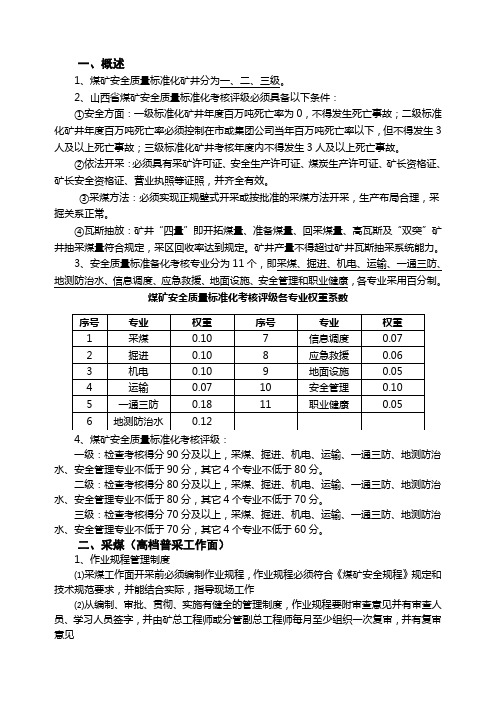 质量标准化考试题库