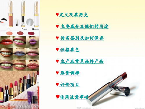 唇膏~第四小组