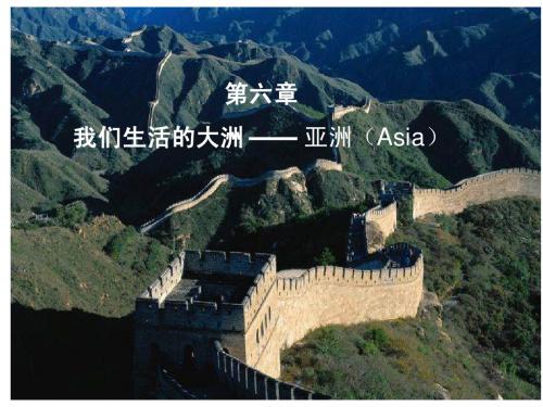 鲁教版六年下我们生活的大洲