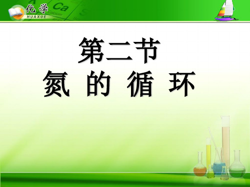 高中化学《氮的循环》精品说课课件