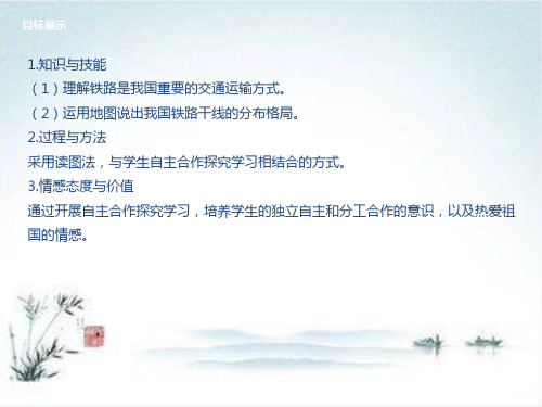 地理中图版七年级下册同步5.3.1 交通运输业的发展