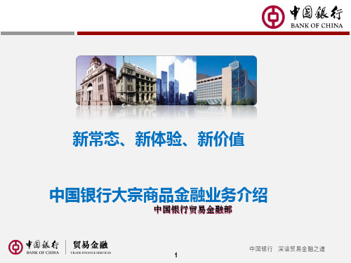 中国银行大宗商品金融业务介绍