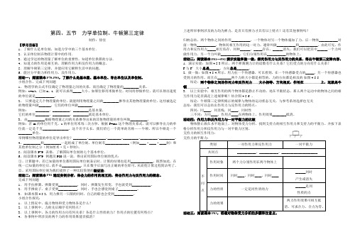 力学单位制 牛三