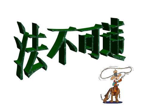 初一政治下学期法不可违c