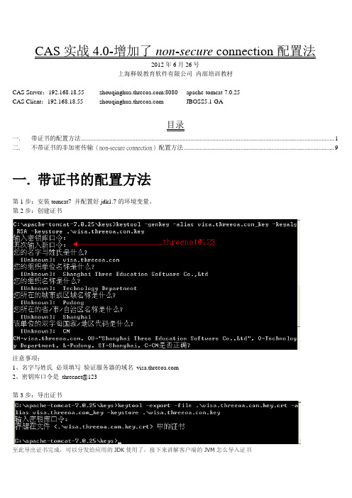 释锐CAS实战4.0