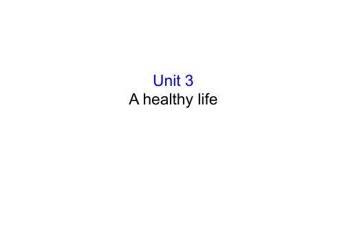 人教版高中英语选修六：模块复习课Unit3