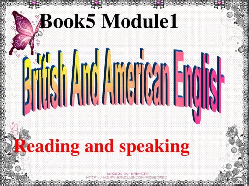 外研版必修五module1reading and speaking课件(共25张PPT)