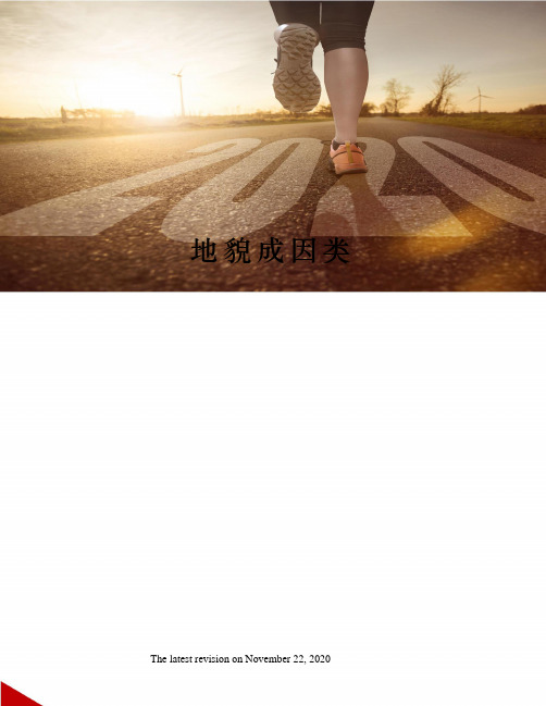 地貌成因类