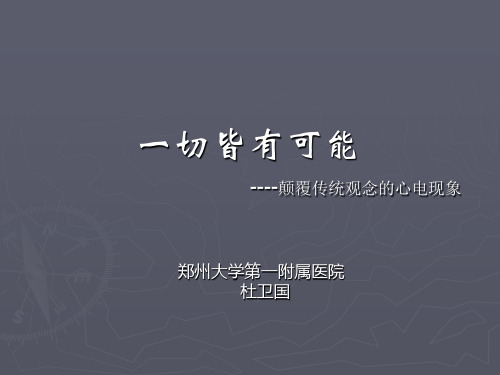 一切皆有可能-杜卫国