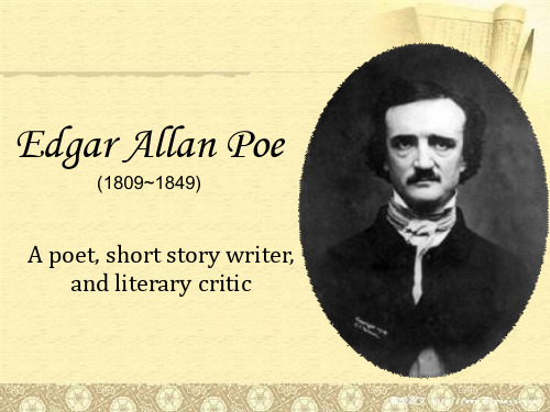 美国文学史EdgarAllanPoe