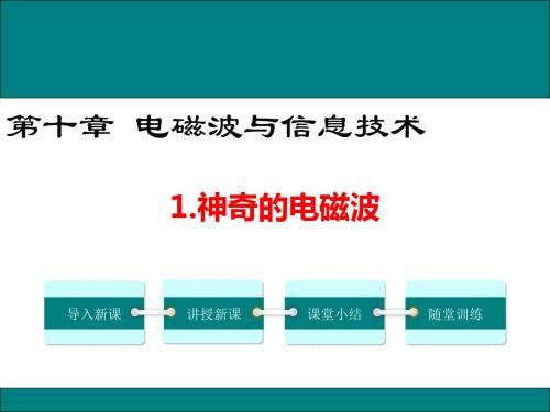 教科版九年级物理10.1《神奇的电磁波》优秀课件