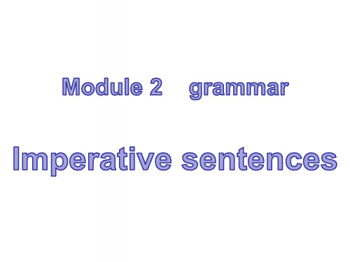 外研 高中英语必修4Module 2Grammar(共23张PPT)