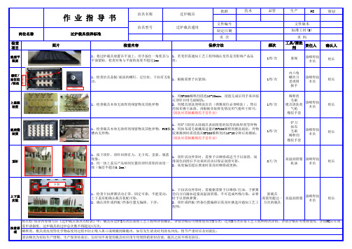 过炉载具保养标准
