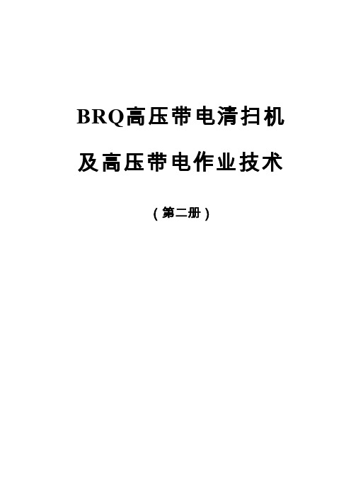 带电清扫作业培训资料