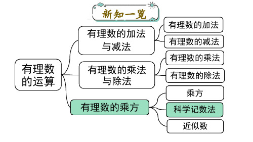 (RJ)人教版七年级数学上册教学课件第2章 有理数的运算 科学计数法