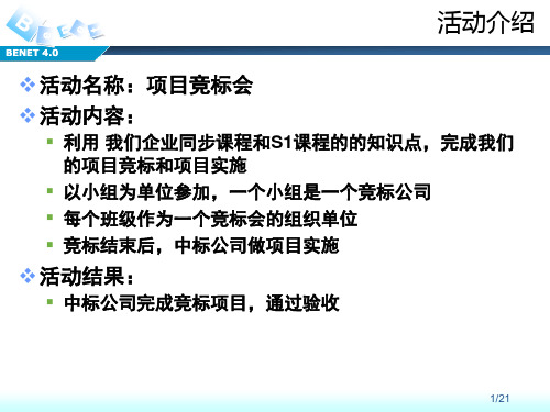 项目宣讲