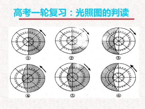 2015届高考地理_光照图的判读