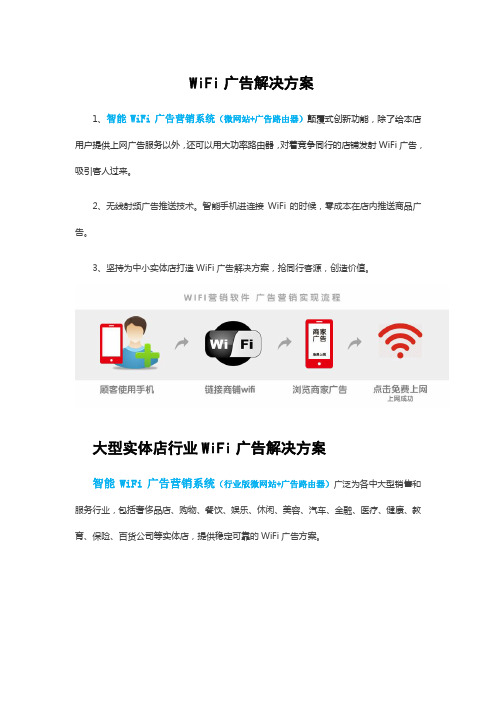 WiFi广告解决方案