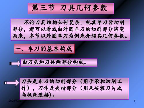 车刀角度 ppt课件