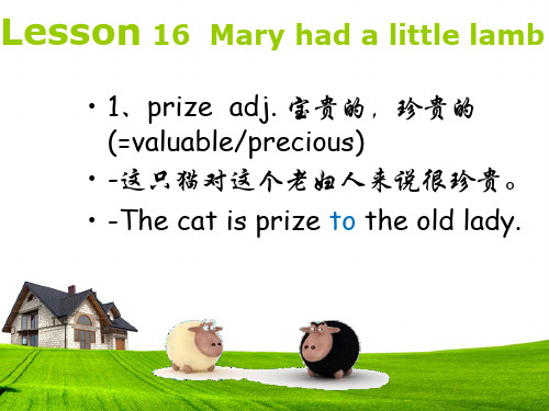 新概念三册Lesson16备课笔记ppt