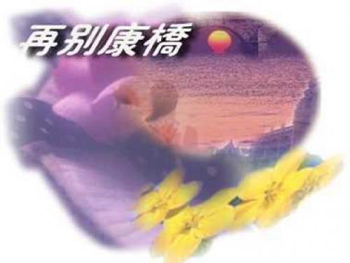 语文版九年级下册第二单元6课  再别康桥(共7张PPT)