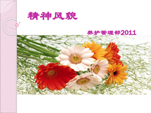 精神风貌