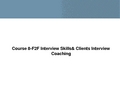 猎头培训课程10-F2F-Interview-Skills-Handout