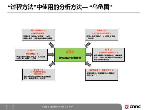 “过程方法”中使用的分析方法“乌龟图”