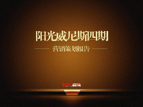 --半岛国际阳光威尼斯-90页PPT文档资料