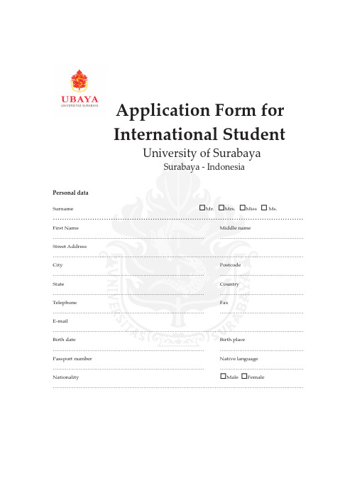Application-Form-For-International-Student