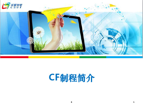 CF制程简介