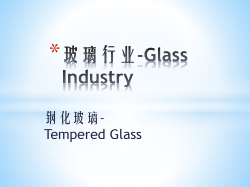 Temperd glass-钢化玻璃