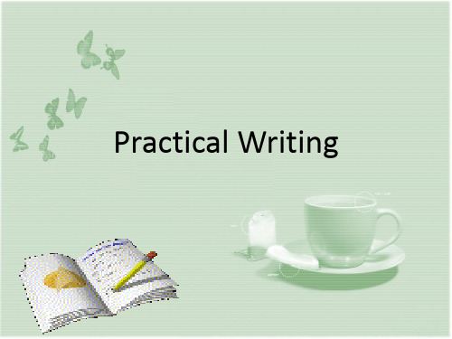 practical_writing 英语写作汇总