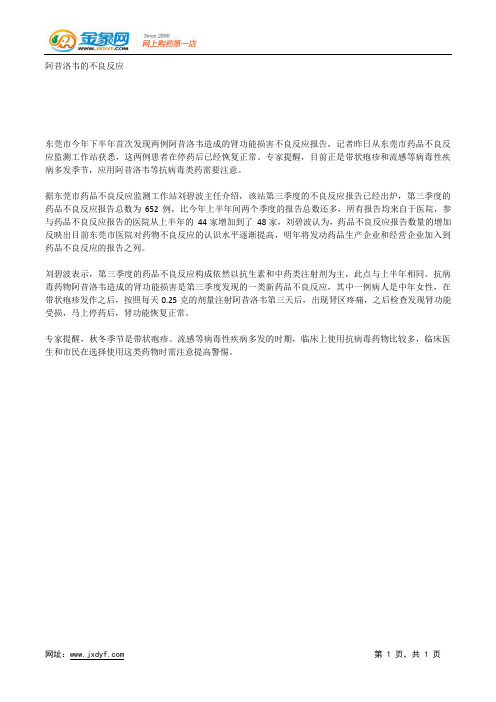 阿昔洛韦的不良反应.docx