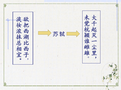 部编人教版《课外古诗词》PPT课件1