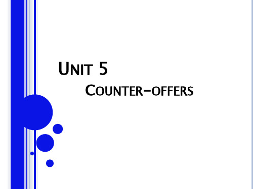 chapter_5 Making Counter-offers