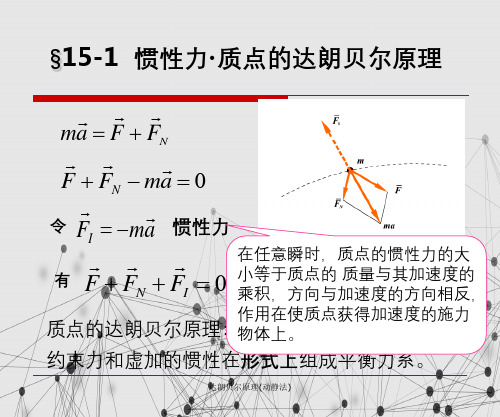 达朗贝尔原理(动静法)